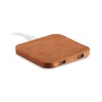 Cargador Inalámbrico Madera - Imagen 3