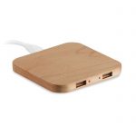 Cargador Inalámbrico Madera