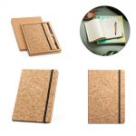 Set Libreta y Bolígrafo Corcho