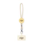 Lanyard círculo de madera - Imagen 5