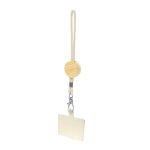 Lanyard círculo de madera - Imagen 4