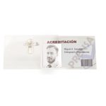 Identificador Transparente Con Pinza - Imagen 2