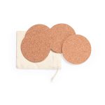 Set Posavasos Corcho Natural - Imagen 4