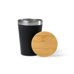 Vaso Acero Inoxidable Con Tapa Bambú - Imagen 9