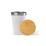 Vaso Acero Inoxidable Con Tapa Bambú - Imagen 7