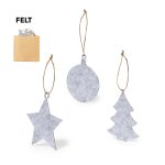 Set Adornos Navidad Fieltro