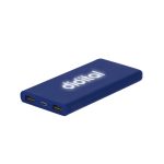 Batería externa en ABS con acabado gomoso