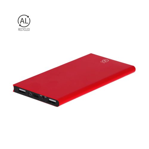 Batería externa de 8.000mAh en aluminio reciclado