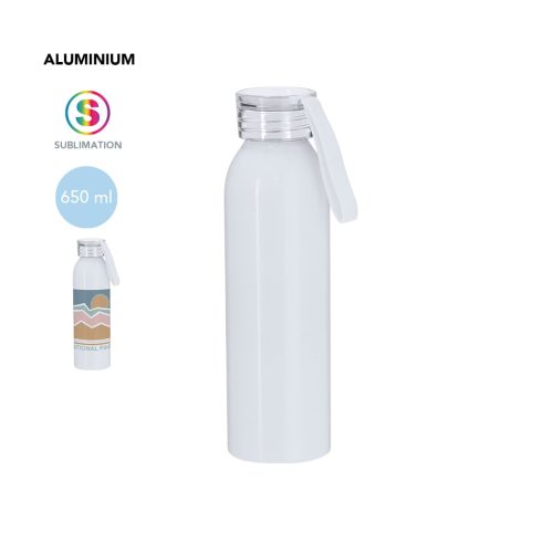 Bidón 650ml en aluminio