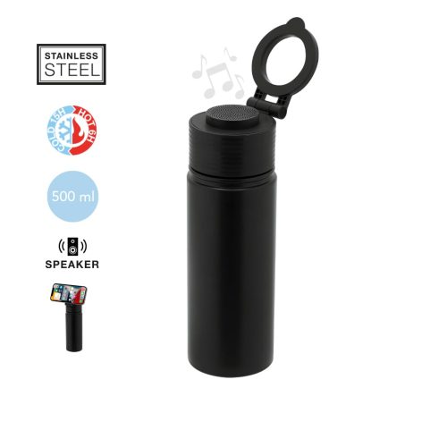 Bidón térmico con Altavoz Bluetooth