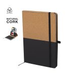Bloc con tapa rígida en PU y corcho