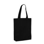 Bolsa de asas largas en algodón canvas - Imagen 8