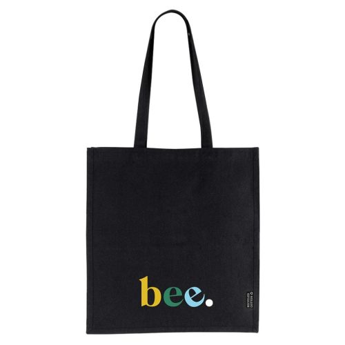 Bolsa de asas largas en algodón - Imagen 6