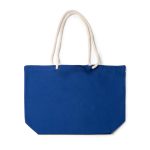 Bolsa de playa de estilo náutico 100% algodón - Imagen 4