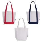Bolsa en algodón con bolsillo frontal - Imagen 10