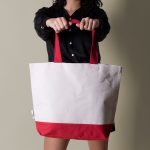 Bolsa simple en algodón reciclado - Imagen 3