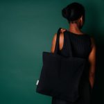Bolsa de asas largas en algodón - Imagen 3