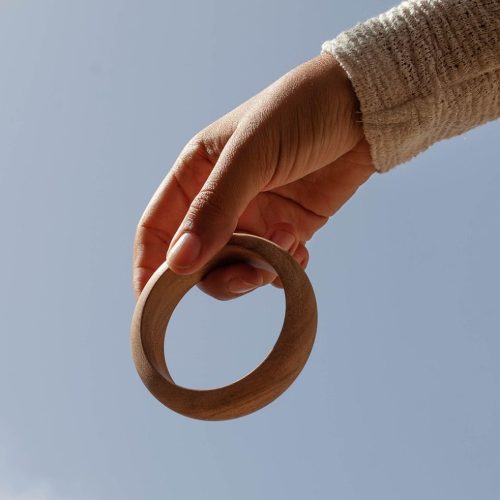 Brazalete en madera de acacia - Imagen 3