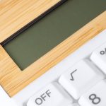 Calculadora en ABS reciclado y bambú - Imagen 2