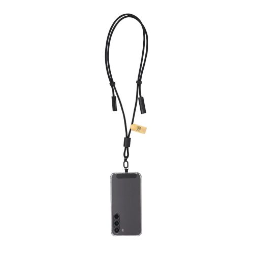 Lanyard con soporte y cable cargador - Imagen 4