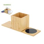 Lapicero multifunción en bambú