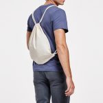 Mochila de cuerdas en algodón y poliéster - Imagen 2