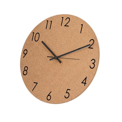 Reloj de pared en corcho - Imagen 3