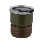 Vaso en acero inox y madera - Imagen 7
