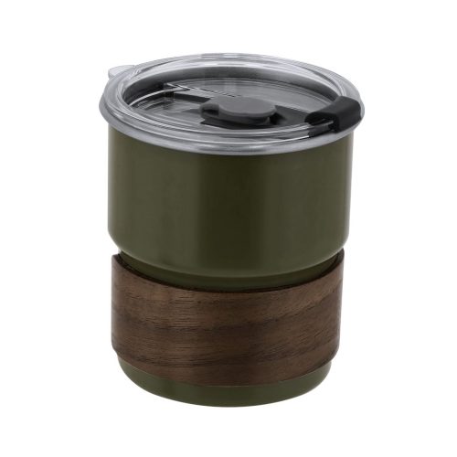 Vaso en acero inox y madera - Imagen 7