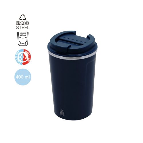 Vaso térmico 400ml en Acero Inox